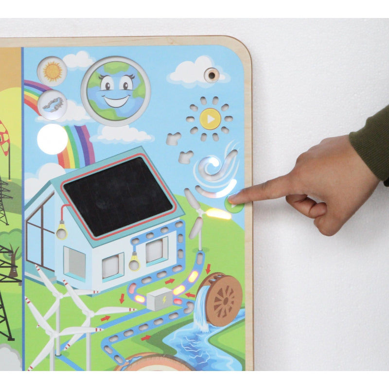 MASTERKIDZ edukacinė lenta, atsinaujinanti ir neatsinaujinanti energija