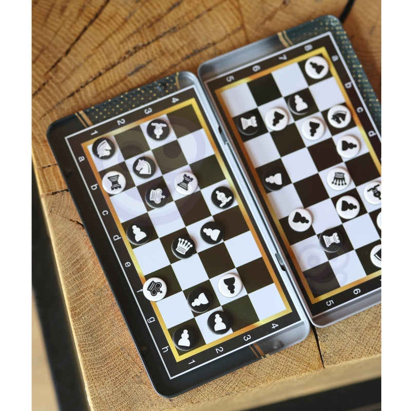 Magnetinių šachmatų žaidimas 2in1, WOOPIE