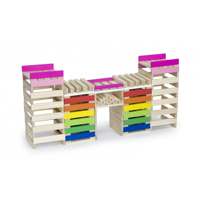 Medinis lavinamasis konstruktorius 250 vnt., Viga