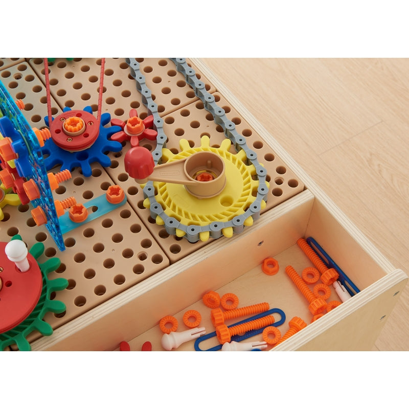 STEAM priemonių ir krumpliaračių rinkinys vaikams 198 el., MASTERKIDZ