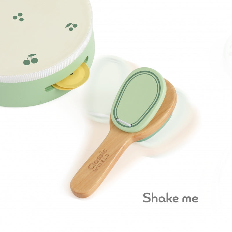 Medinių vintažinių muzikos instrumentų rinkinys, CLASSIC WORLD