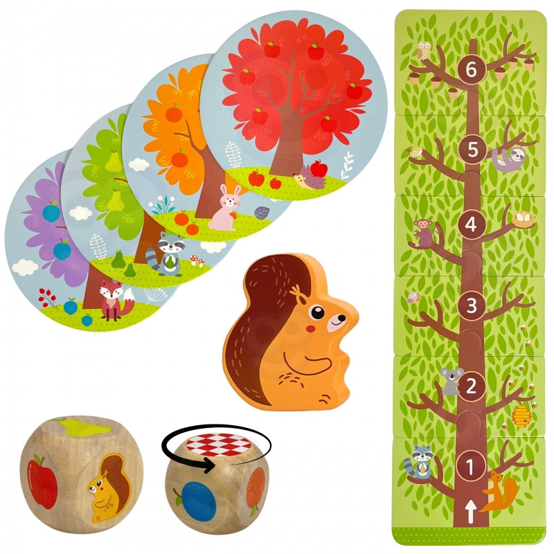 Stalo žaidimas Voverė sode, WOOPIE