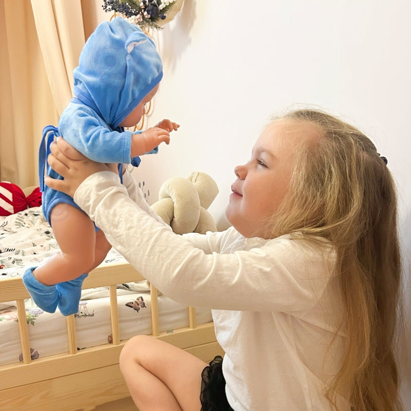 Lėlė meškiuko drabužiuose WOOPIE 46 cm