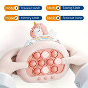 Antistresinis žaidimas POP IT su garso efektais, vienaragis, WOOPIE