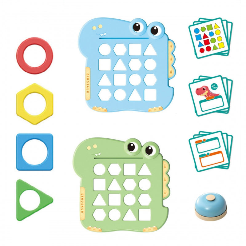 Lavinamasis Montessori rūšiuoklis, dinozauras, WOOPIE