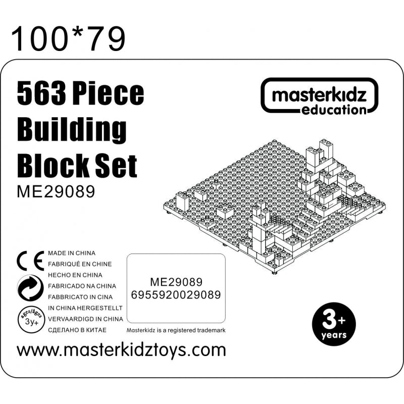 STEM konstruktoriaus rinkinys 563 el., MASTERKIDZ