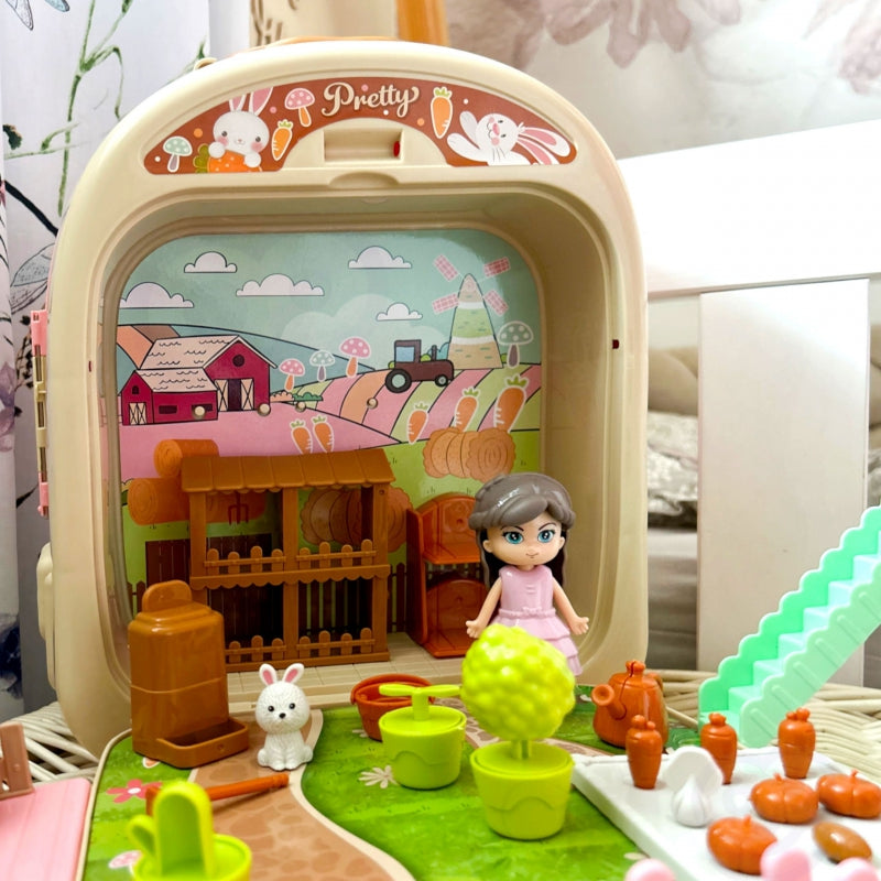 Triušiukų priežiūros rinkinys 3in1 kuprinėje, Woopie