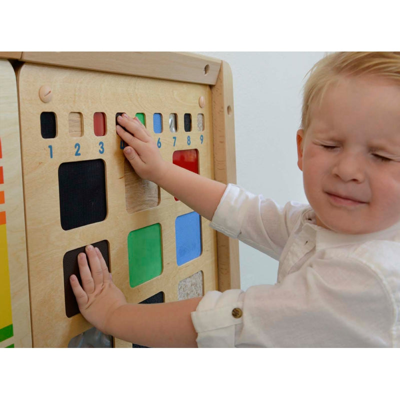 Pažinimo bei jutimo edukacinė lenta