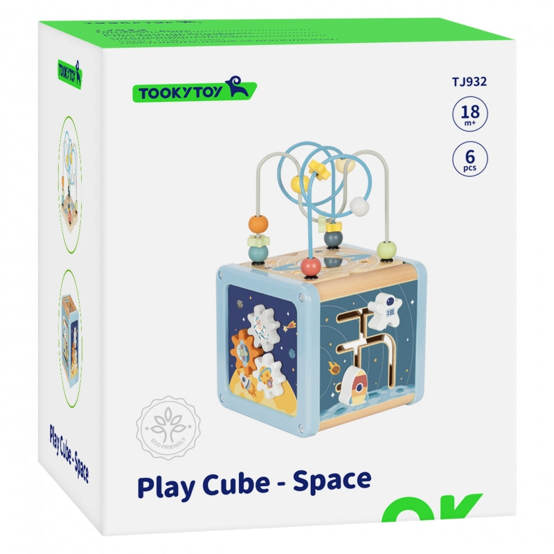 Medinis veiklos kubas „Cosmos Sorter Maze“ TOOKY TOY