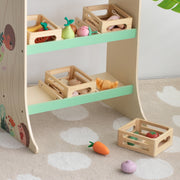 Medinis daržovių rinkinys krepšelyje 6 vnt., CLASSIC WORLD