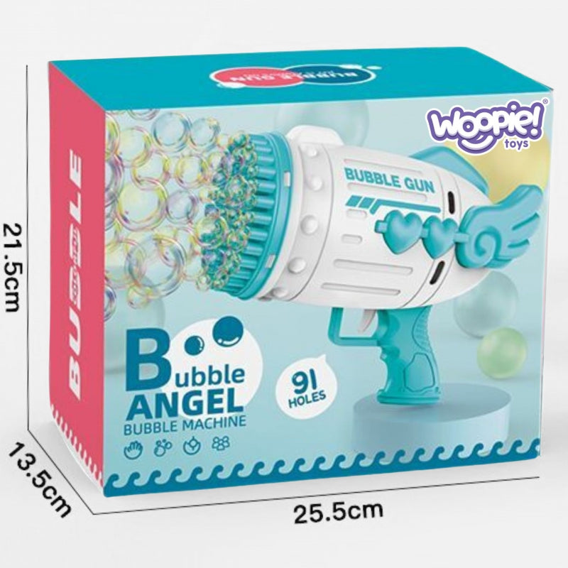 Muilo burbulų pistoletas, mėlynas, WOOPIE