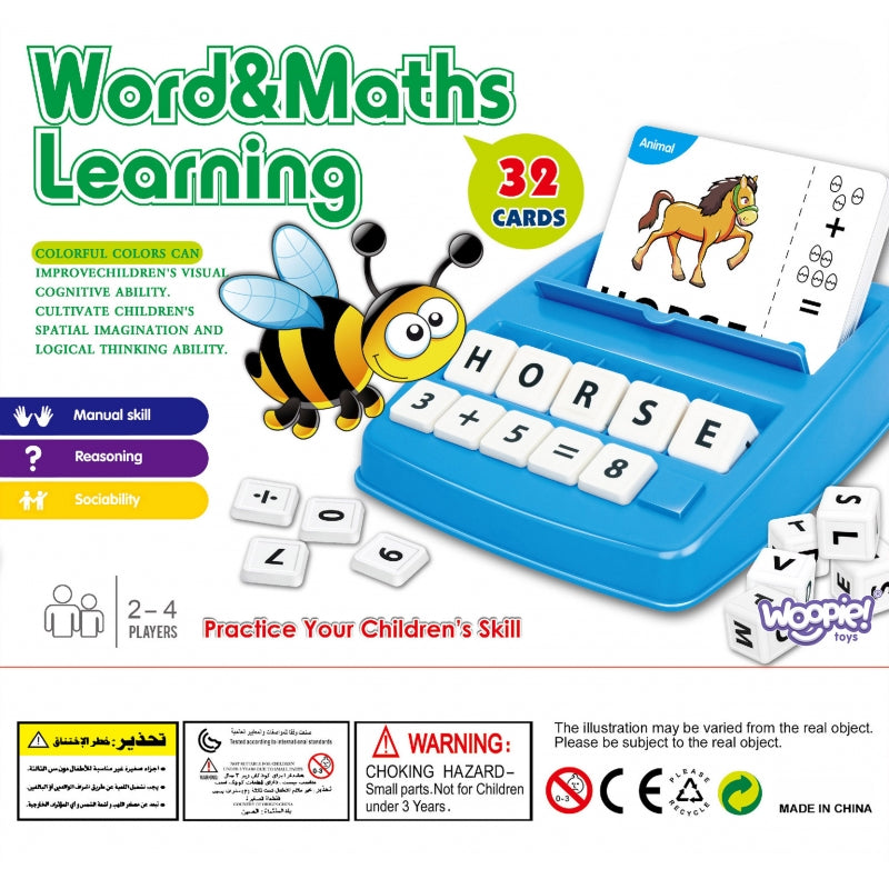 Mokomasis žaidimas anglų kalbos ir matematikos mokymuisi, WOOPIE