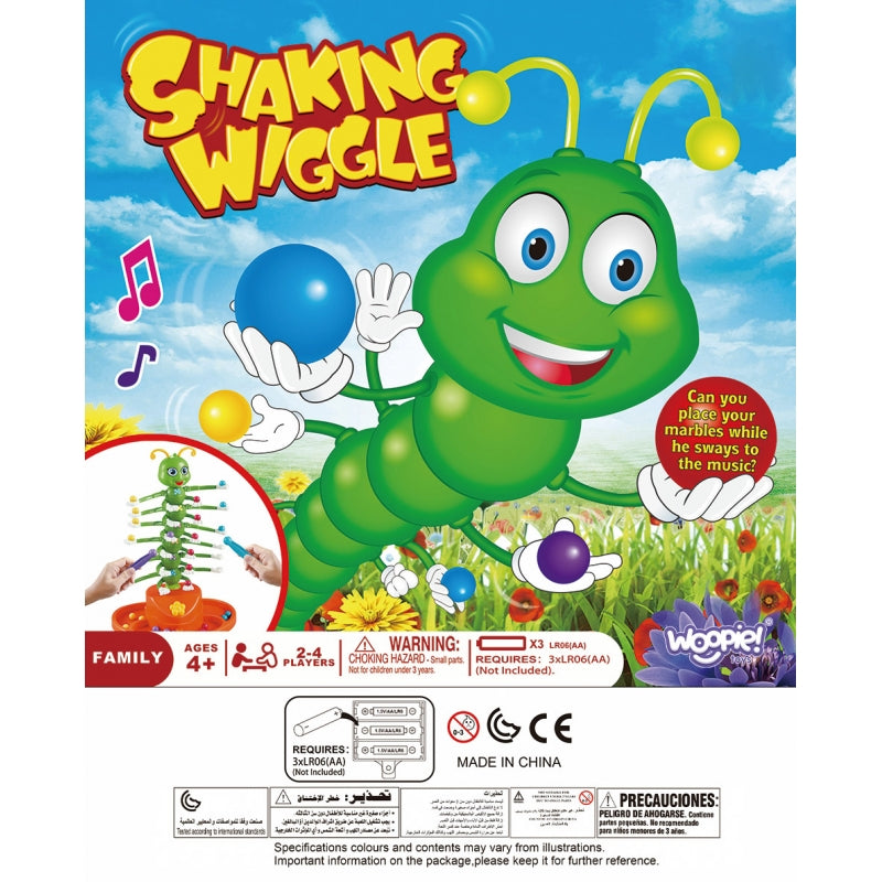 Arkadinis žaidimas šokantis šimtakojis su garso efektais, WOOPIE