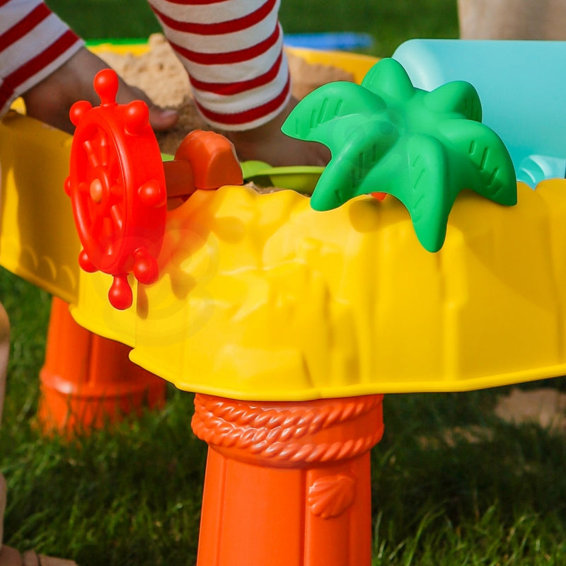 Stalas vandens ir smėlio žaidimams su priedais, WOOPIE