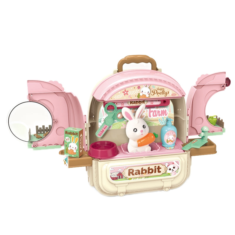 Triušiukų priežiūros rinkinys 3in1 kuprinėje, Woopie