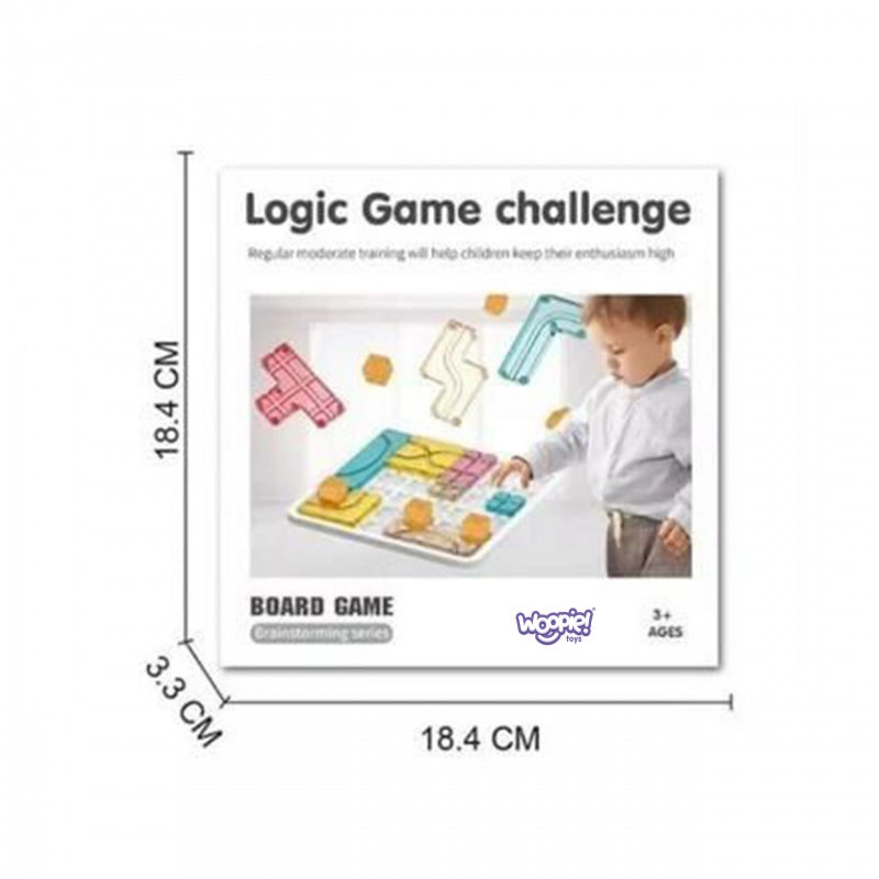 60 loginių stalo žaidimų rinkinys vaikams, WOOPIE