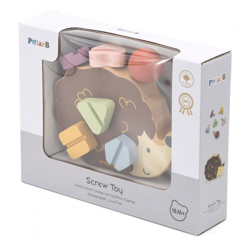 Medinis Montessori konstruktorius, ežiukas, VIGA