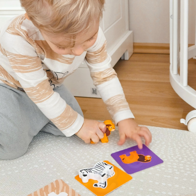 XXL edukacinis Montessori žaidimų dėžutės rinkinys 7in1 FSC WOOPIE GREEN