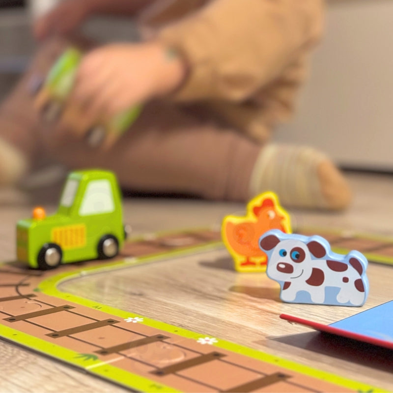 Medinis ūkio figūrėlių rinkinys lagamine, TOOKY TOY