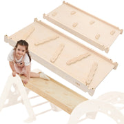 Medinė čiuožykla ir laipiojimo siena vaikams, VIGA