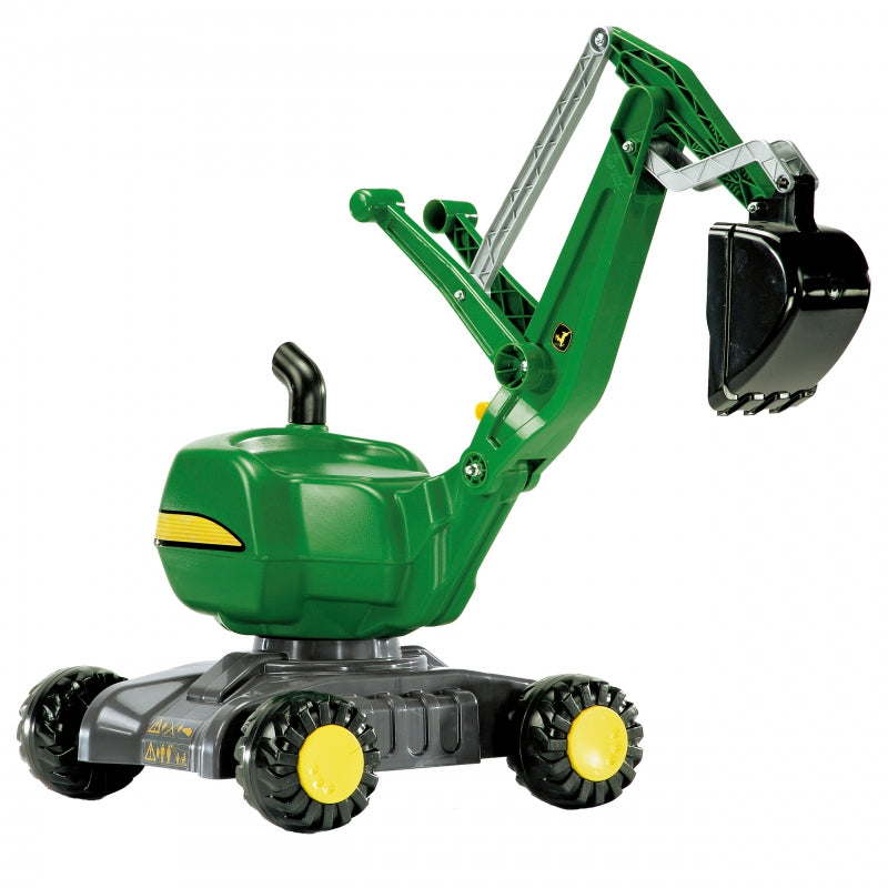 Vaikiškas ekskavatorius John Deere iš Rolly Toys