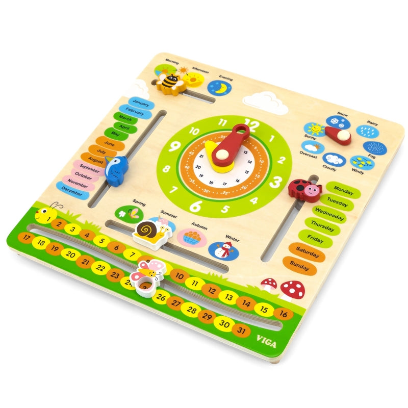 Medinis edukacinis kalendorius vaikams, anglų kalba, VIGA