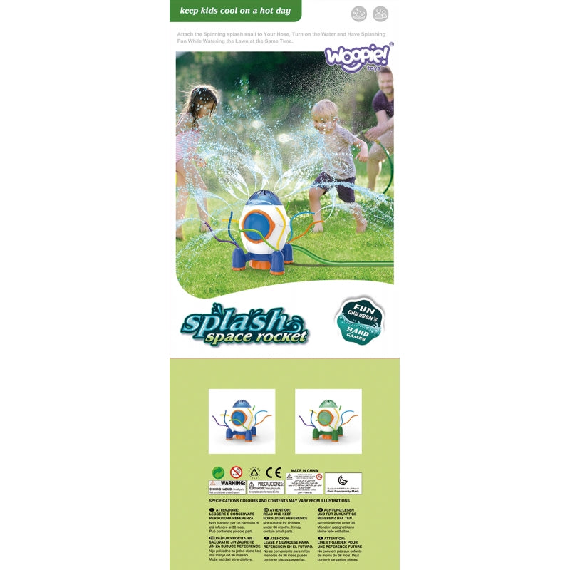Vandens žaislas 2in1, raketa, WOOPIE