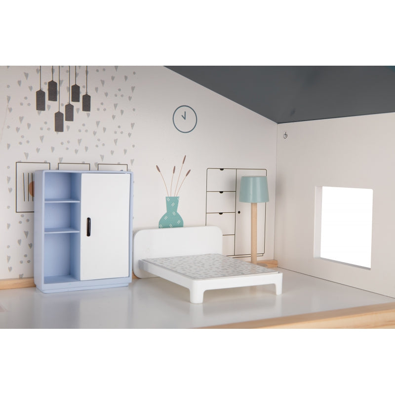 Didelis medinis lėlės namelis su figūrėlėmis FSC, TOOKY TOY