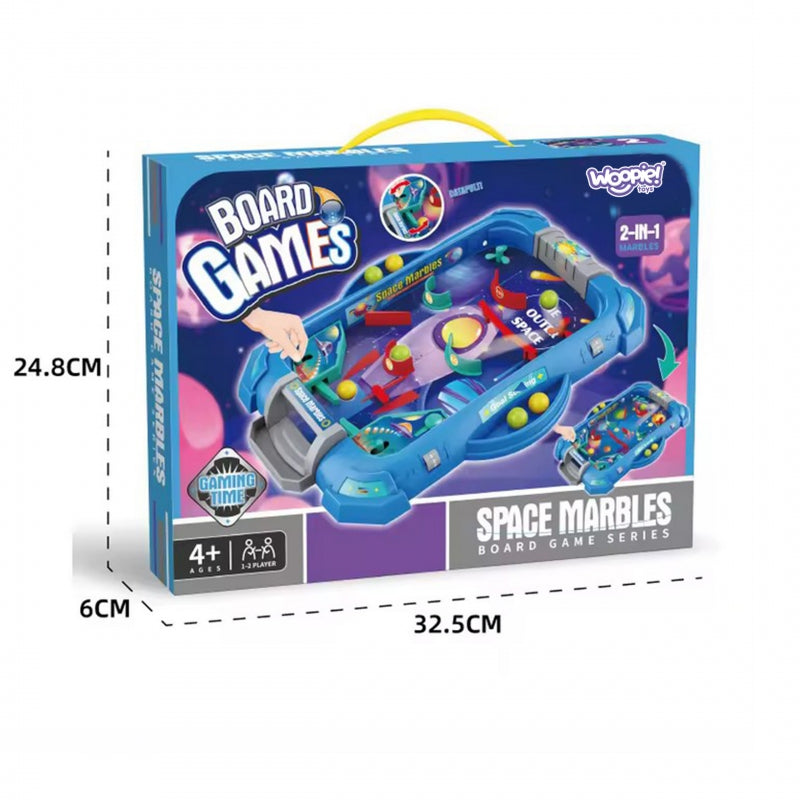 Arkadinis stalo žaidimas „Space Flipper“ 2in1, WOOPIE