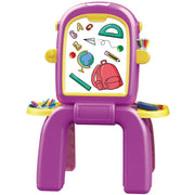 Dvipusė piešimo lenta vaikams 2in1, WOOPIE