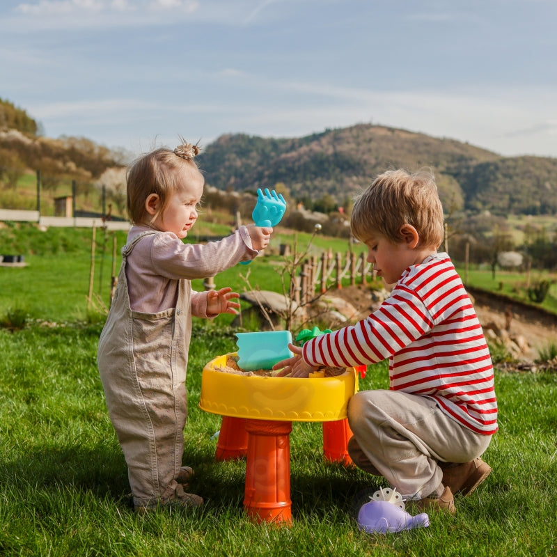 Stalas vandens ir smėlio žaidimams su priedais, WOOPIE