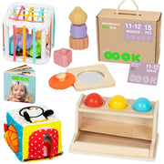 Lavinamoji Montessori dėžutė 5in1, 11-12 mėn, Tooky Toy