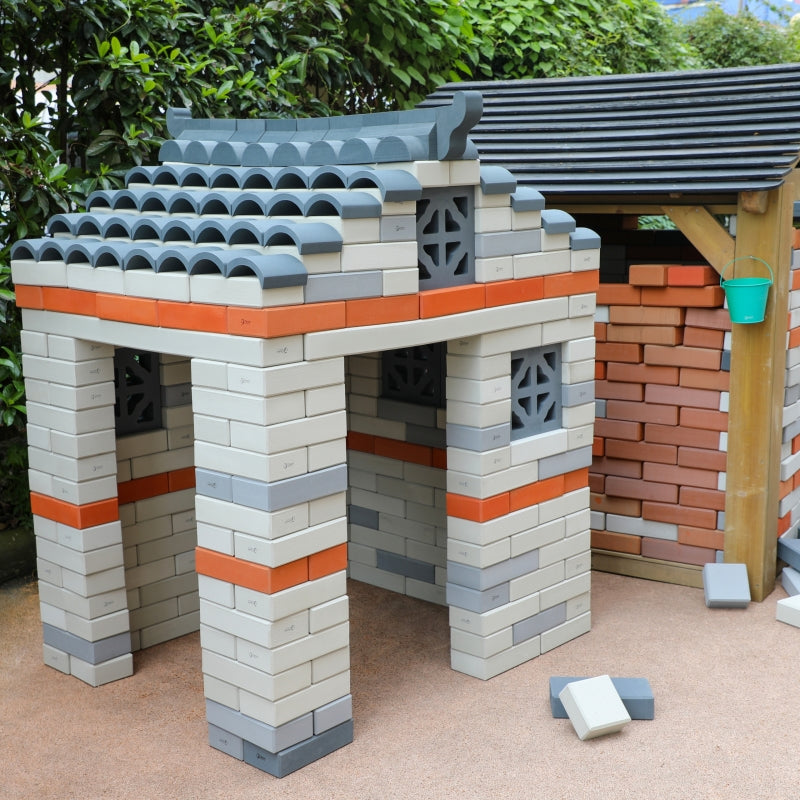 Minkštos EVA plytos statyboms CLASSIC WORLD EDU