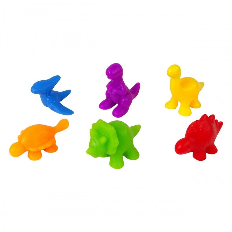 Mokomasis rinkinys 95 el, dinozaurai, WOOPIE