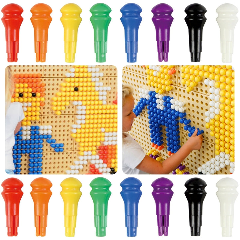 Spalvingi smeigtukai, Masterkidz, 512 vnt.