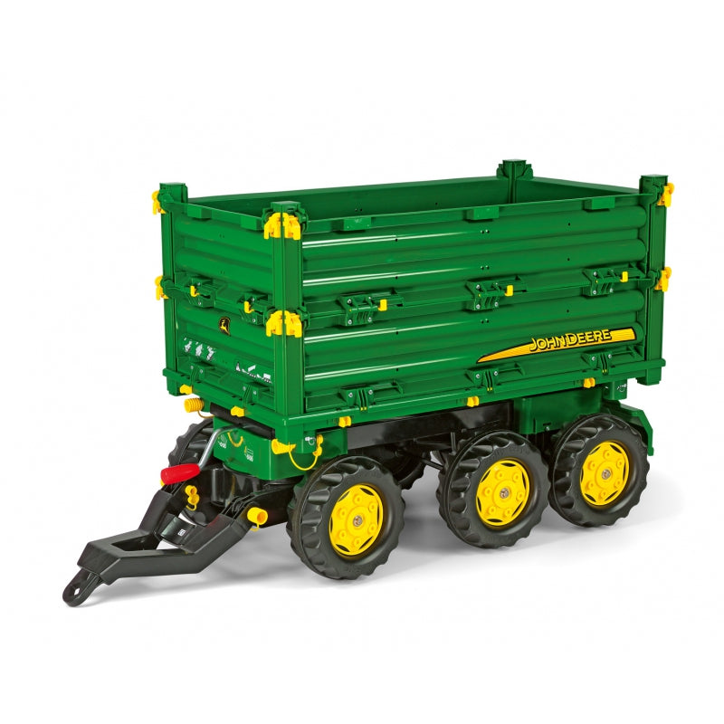 Priekaba John Deere traktoriui Rolly Toys 3 ašiu