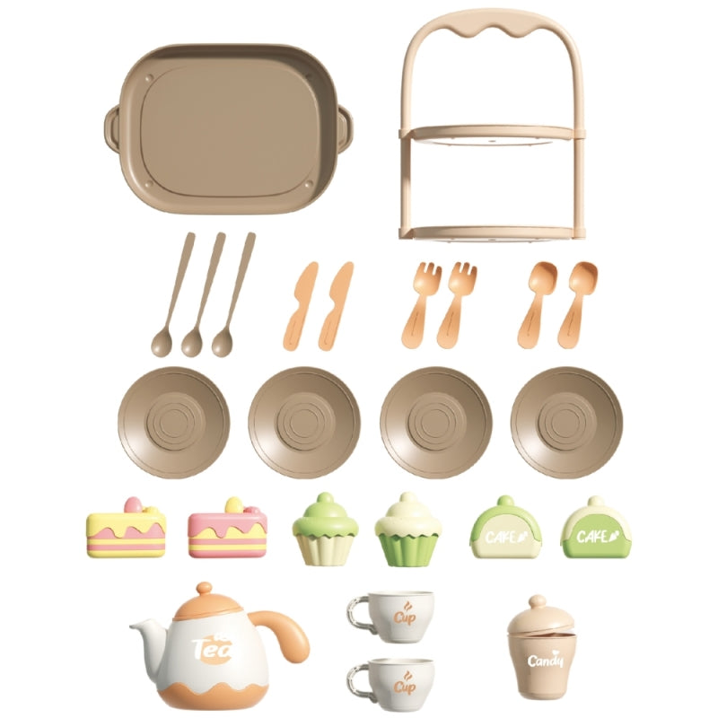 Medinis arbatos ir desertų rinkinys 25 el. WOOPIE