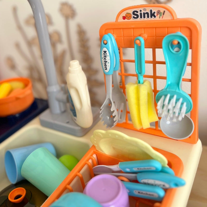 Vaikiška virtuvėlė su kriaukle 2in1, Woopie