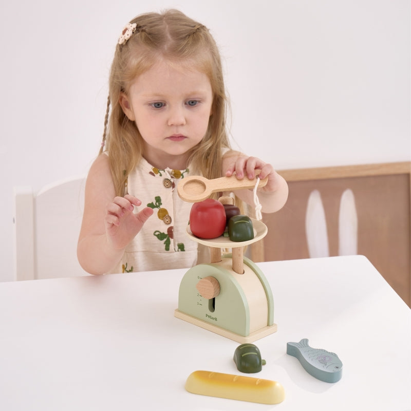 Medinės virtuvės svarstyklės vaikams, PolarB