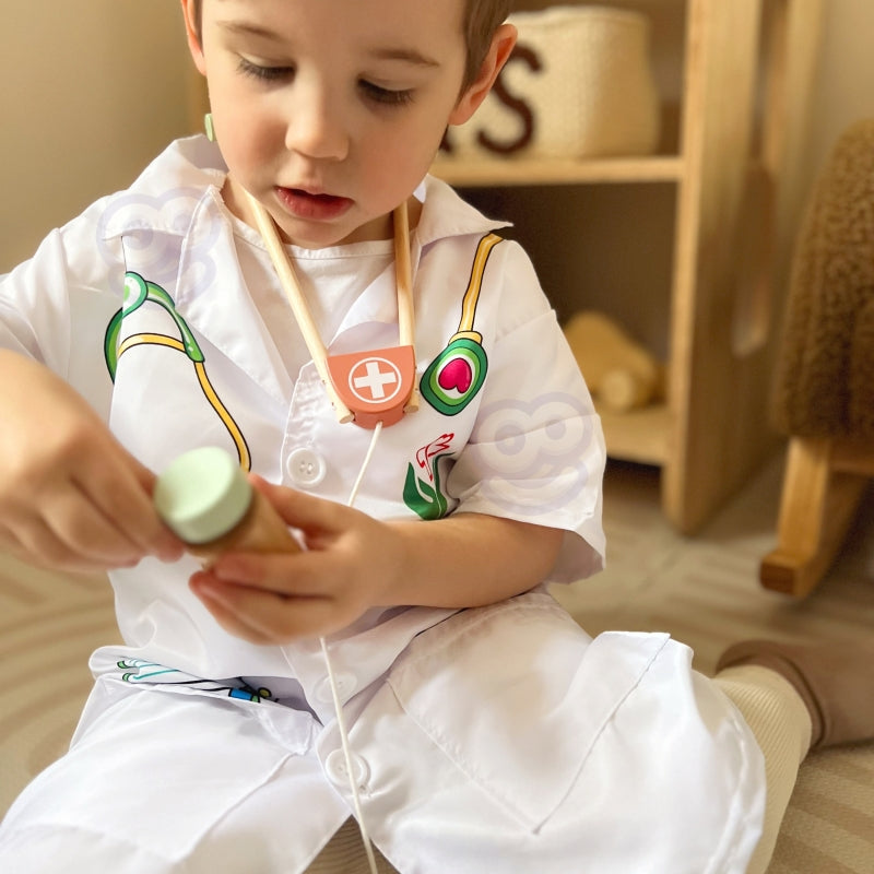 Vaikiškas gydytojo drabužis iki 120 cm ūgio, WOOPIE