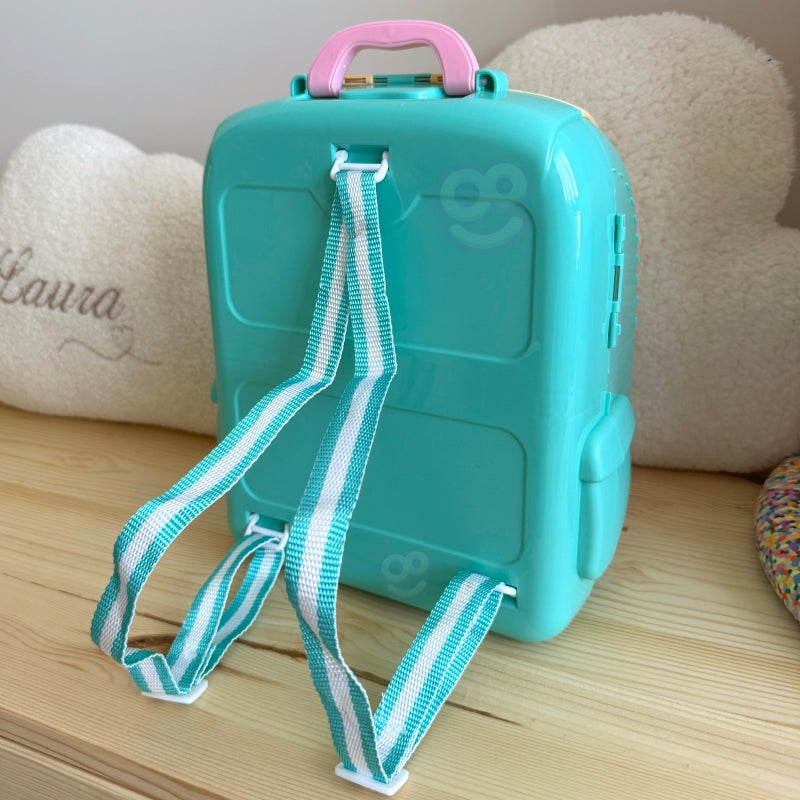 Nešiojamasis gyvūnų grožio salonas 2in1 kuprinėje, WOOPIE