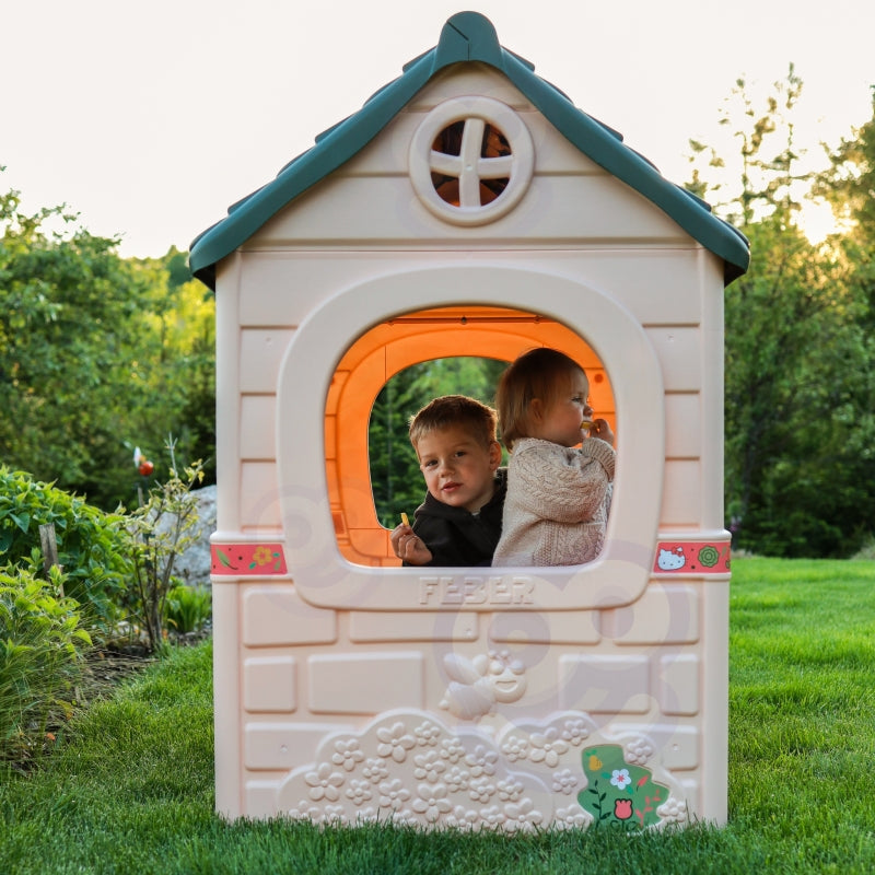 Sodo namelis vaikams „HELLO KITTY“, rožinis