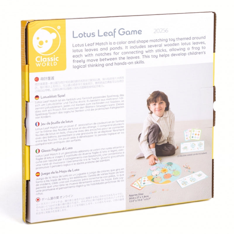 Medinis arkadinis žaidimas vaikams „Lotus Leaf“, CLASSIC WORLD