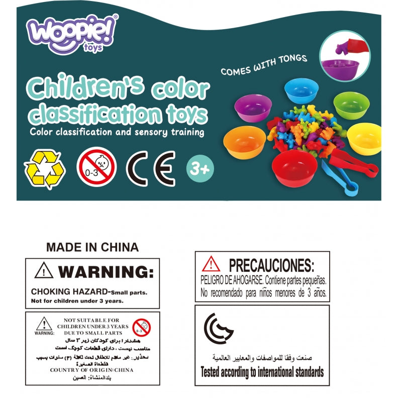 Mokomasis rinkinys 111 el, jūros gyvūnai, WOOPIE