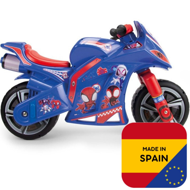 Paspiriamas balansinis motociklas vaikams Žmogus voras INJUSA