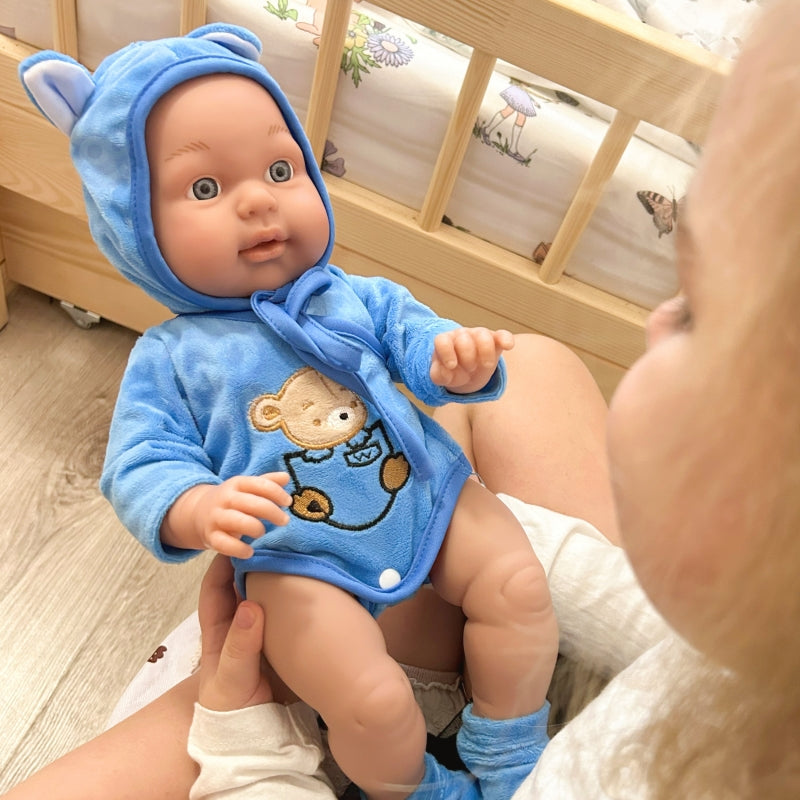 Lėlė meškiuko drabužiuose WOOPIE 46 cm