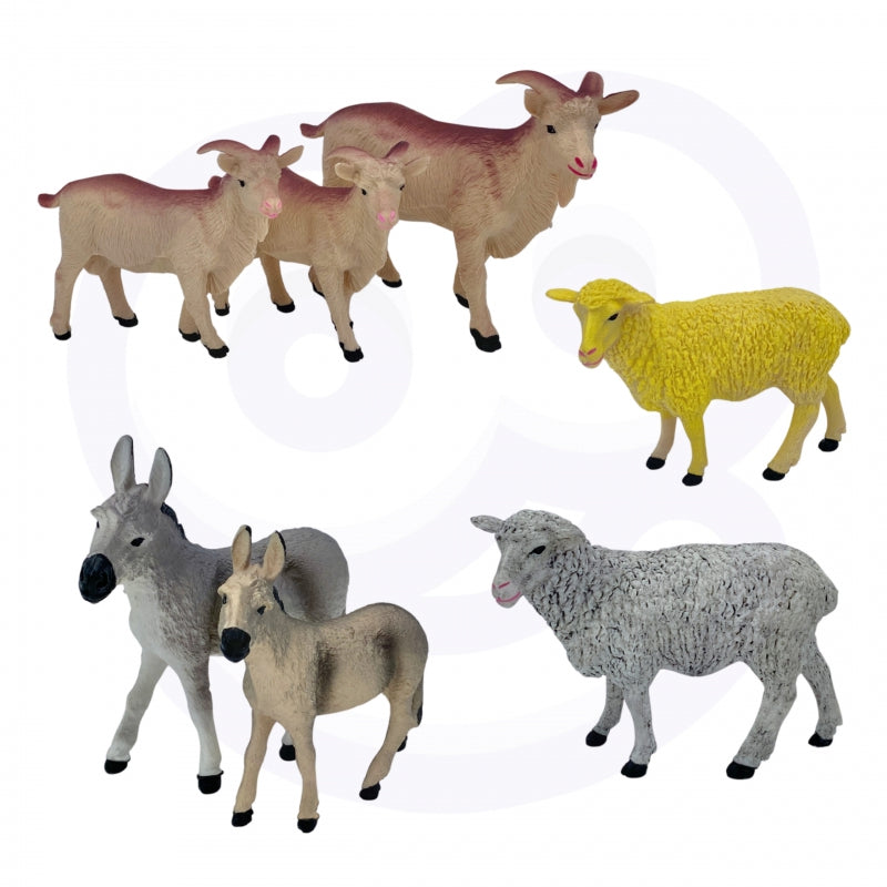 Figūrėlių rinkinys su dėžute 57 el, WOOPIE