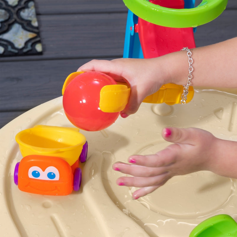 Didelis vandens stalas 2 pakopų statybvietė su priedais, Step2