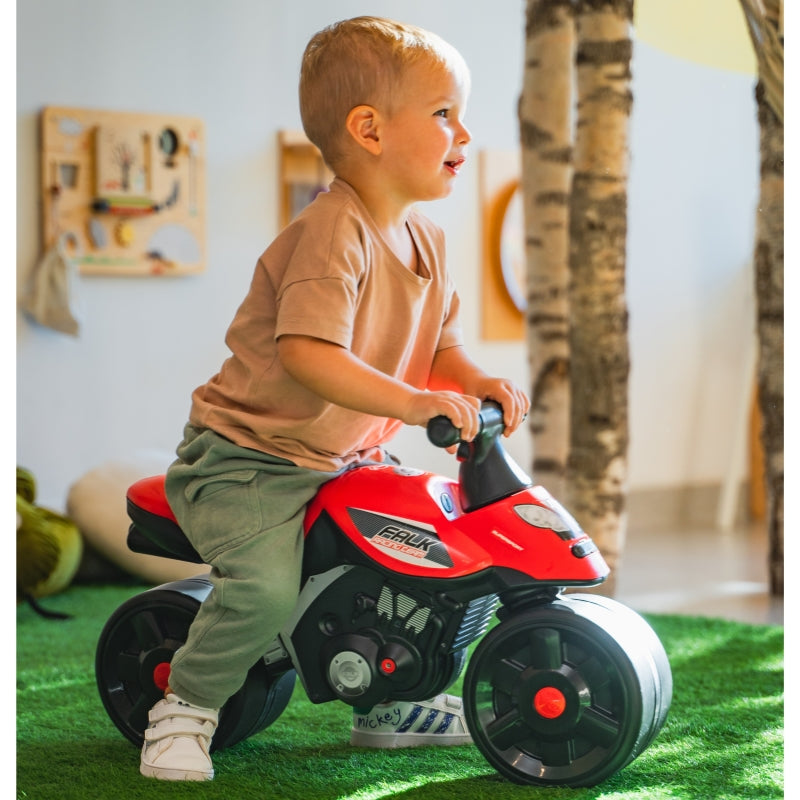 Paspiriamas motociklas FALK Rider Racing, raudonas