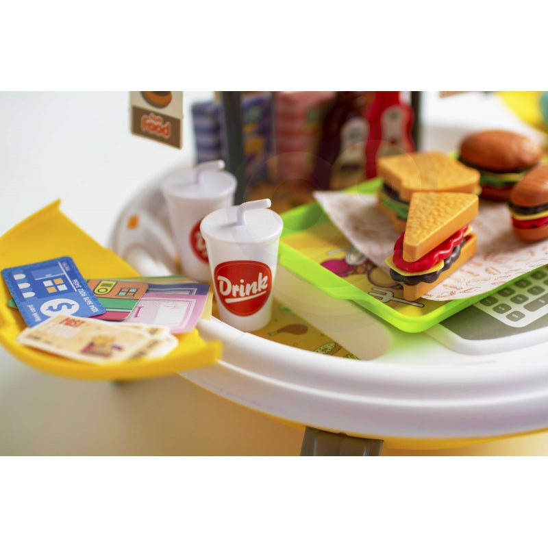 Greito maisto parduotuvė ir kuprinės projektorius Woopie